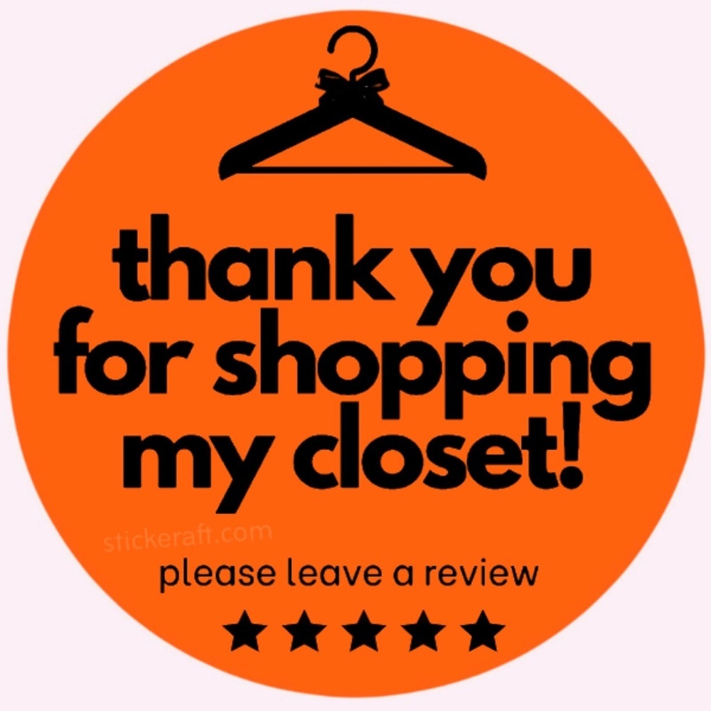 Thank you for shopping my closet sticker label New shipping supplies - Picture 12 of 15